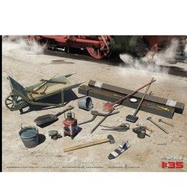 Accesorios Railway Tools & Equipment, esala  1/35