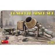 Accesorios Concrete Mixer Set, escala 1/35