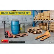 Hand Pallet Truck Set. Escala 1:35