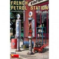 French Petrol Station años 1930-40S  Escala 1/35