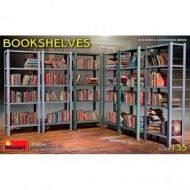 estanterías Bookshelves escala 1/35