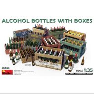 ALCOHOL BOTTLES W/BOXES 1/35
