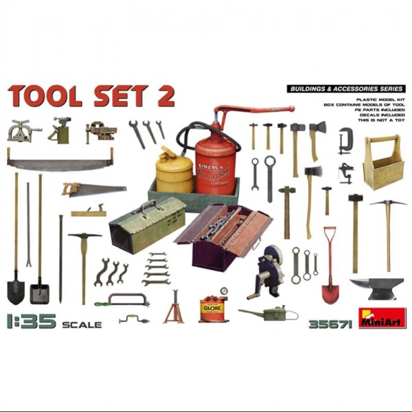 ACCESORIOS TOOL SET N2 1/35