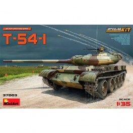 Tanque T-54-1 Soviet Medium Tank Interior Kit, escala 1/35