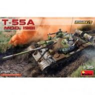 Tanque T-55A Mod.1981 Interior Kit, escala 1/35