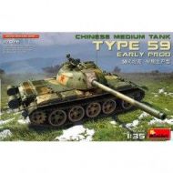 Tanque Type 59 Early Prod. Chinese Medium Tank, escala 1/35