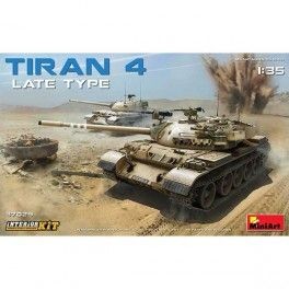 Tanque Tiran4 Late T Interior Kit.  Escala: 1/35
