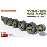 Set Ruedas T-34/85 Sea Star.  Escala 1/35