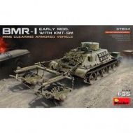 Tanque BMR-1 Early Mod + KMT-5M. Escala 1/35