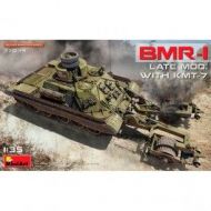 Tanque BMR-1 Late Mod. with KMT-7, escala 1/35