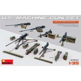 Accesorio US Machine Gun Set. Escala 1/35