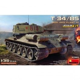 Tanque T-34-85 Mod. 1945. Plant 112. Interior Kit 1/35