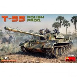 Tanque T-55 Polish Production. Escala 1/35