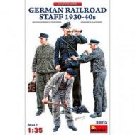 German Railroad Staff 1930-40s. Escala 1:35