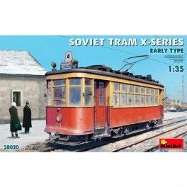 Soviet Tram X-Series. Early Type. Escala 1/35