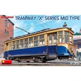 Tranvía Tramway "X"-Series. Mid Type.Escala 1/35