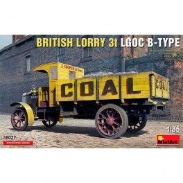 British Lorry LGOC 3t B-Type Escala 1:35