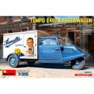 Tempo E400 Kastenwagen 3Wheel Delivery Box Track. Escala 1/35