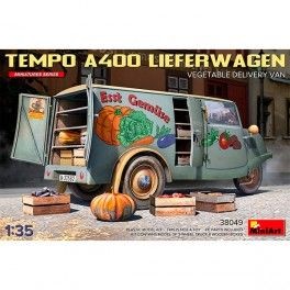 Tempo A400 Lieferwagen Vegetable Delivery. Escala 1/35