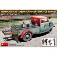 Vehículo Tempo E400 Railway Maintenance Truck Personnel 1/35