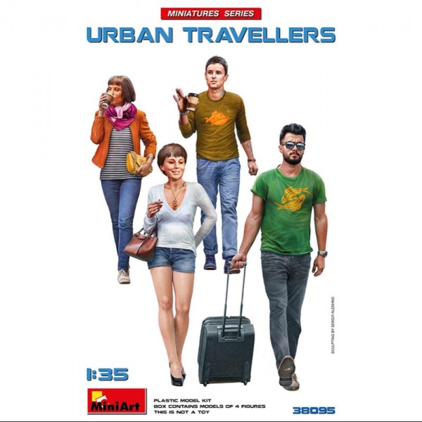 FIGURAS URBAN TRAVELLERS 1/35