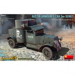 Austin Armored Car 3rd Series Freikorps Serv Interior Kit. Escala 1/35