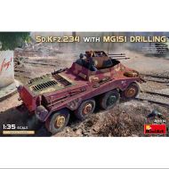 VEHÍCULO SD.KFZ.234 WITH MG151 DRILLING 1/35