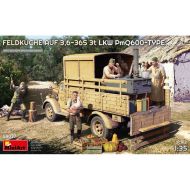 CAMIÓN + FIGURAS FELDKUCHE AUF 3,6-36S 3T LKW PMQ600-TYPE 1:35
