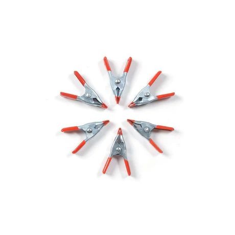 Conjunto de 6 minipinzas multiusos