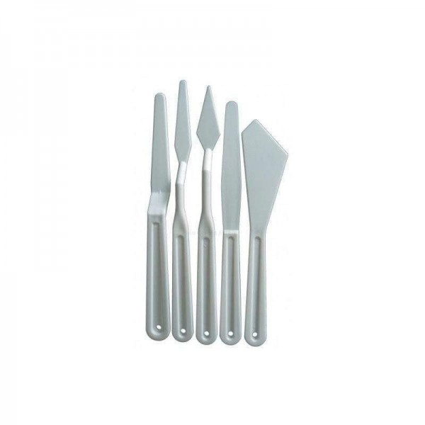 Juego de 5 paletas de plástico