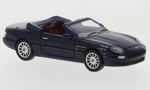 Aston Martin DB7 cabrio azul oscuro