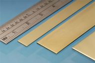 Pletina de latón 12x0.4 mm 4 und