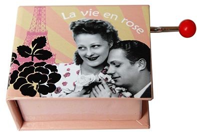 Soneria con cubierta de cartón La vie en rose