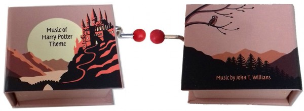 Soneria con cubierta de cartón Harry Potter