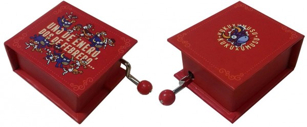 Soneria con cubierta de carón Uno de enero, dos de febrero...