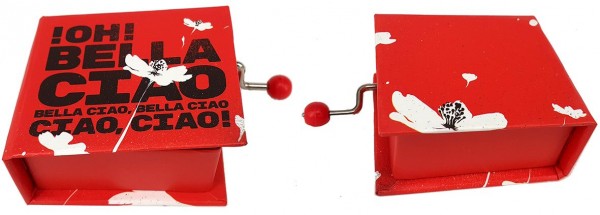 Soneria con cubierta de cartón Bella ciao