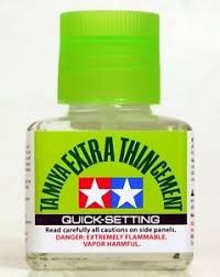 Pegamento de polistireno, 40 ml, secado rápido