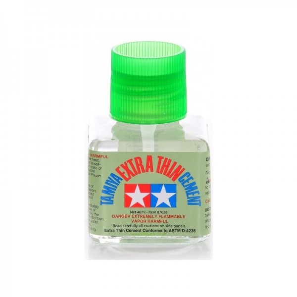 Pegamento de polistireno extra thin, 40 ml.