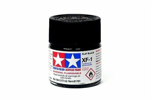 Negro mate acrílico
