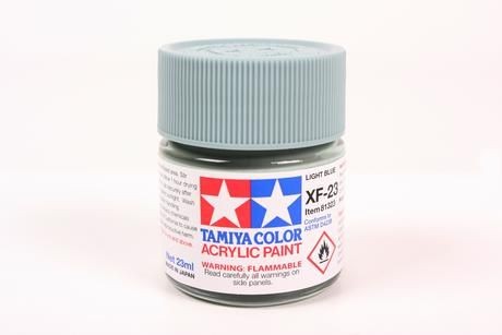 Azul claro mate acrílico